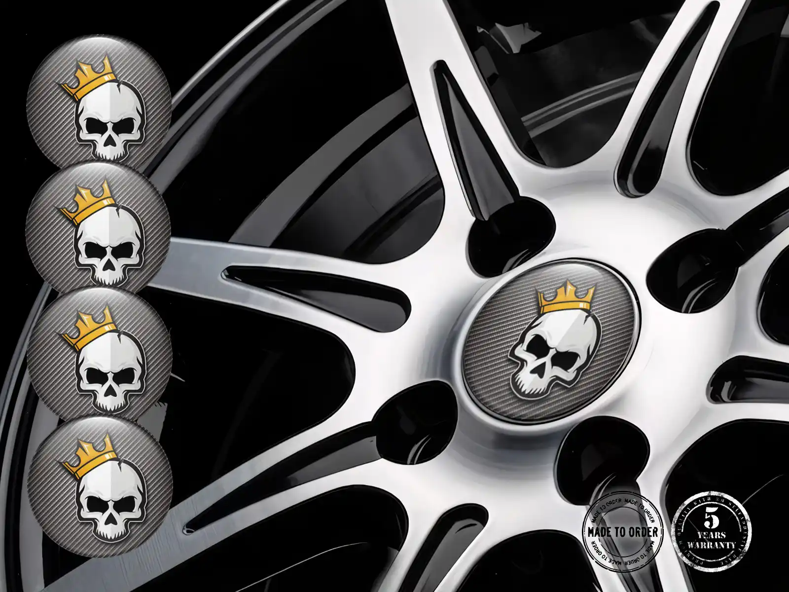 Silicone sticker Exclusive Edition Sleek Dome Labels